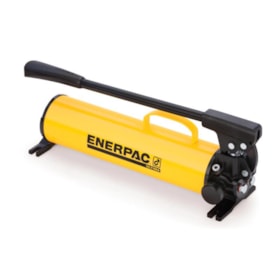 Bomba Hidráulica Manual de Aço 2 Velocidades 2.200 cm³ Óleo Reutilizável Simples Ação P80 ENERPAC