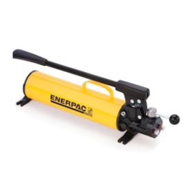 Bomba Hidráulica Manual de Aço 700 Bar 2.200 cm³ Óleo Reutilizável Dupla Ação P84 ENERPAC