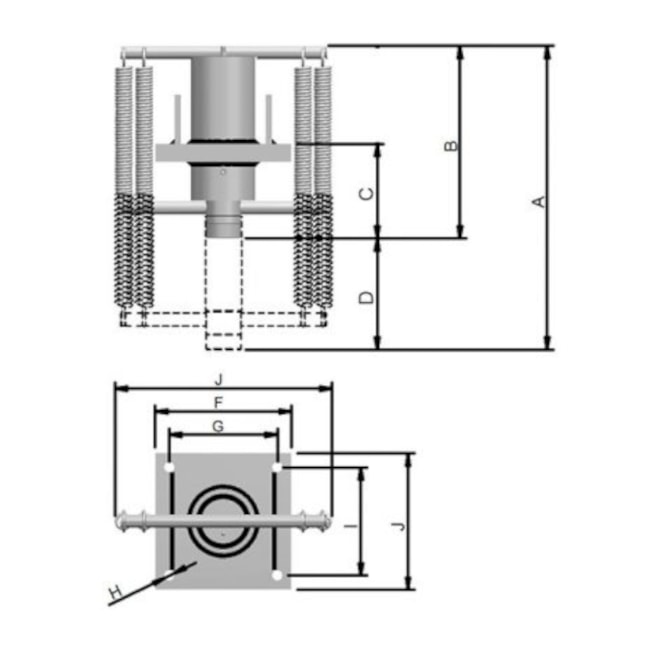 Bomba Hidráulica para Prensa P60200 60 Toneladas P60.10H BOVENAU-4c53c890-97f0-4340-ae0d-b21015ecaeb4