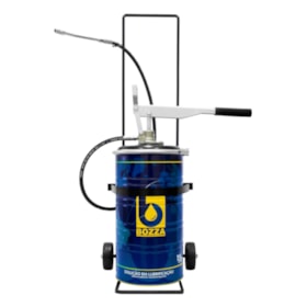Bomba Manual para Balde de Graxa 15kg com Carrinho 8620-G4 BOZZA