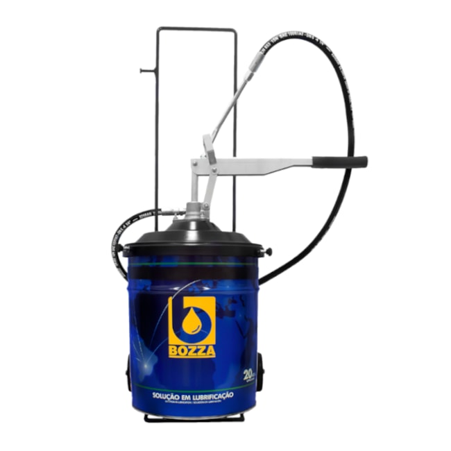 Bomba Manual para Balde de Graxa 20 Kg com Carrinho 8622-R20-G4 BOZZA-9c239d0e-4c2f-4640-818c-7f68b8bdd389