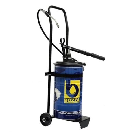 Bomba Manual para Graxa 14kg Balde com Carrinho 8620-G3 BOZZA-684cc686-b7f6-41d6-b936-c699fb54f140