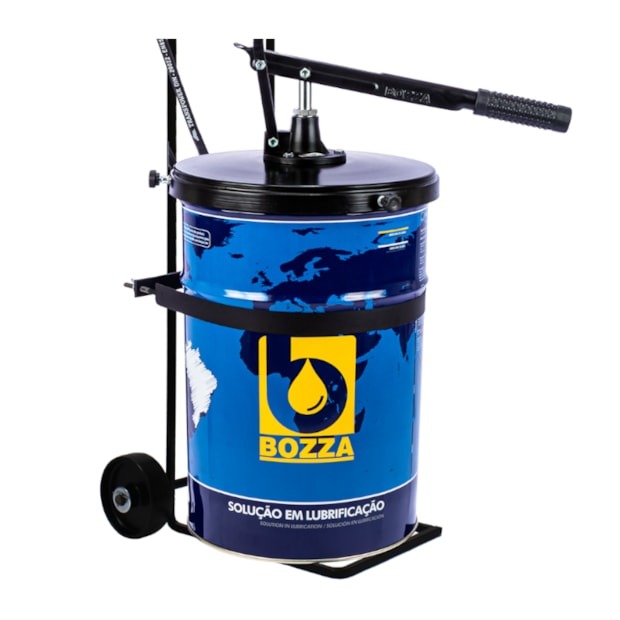 Bomba Manual para Graxa com Carrinho 20KG 8622-R20-G3 BOZZA-d4c01a67-4cd9-4016-99f7-fff3a3035445