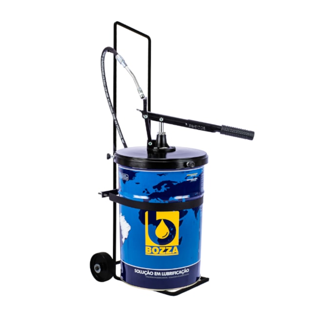 Bomba Manual para Graxa com Carrinho 20KG 8622-R20-G3 BOZZA-33947f81-2540-4778-b5a7-85315052ac2d