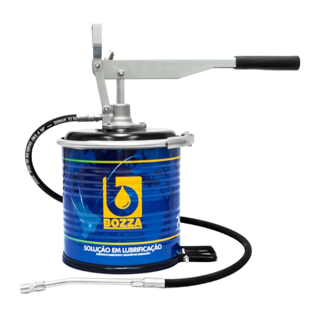 Bomba Manual para Graxa com Compactador e Mola 7kg 8522-G4 BOZZA-ea54d39f-90dc-43c9-975e-e327198114cb