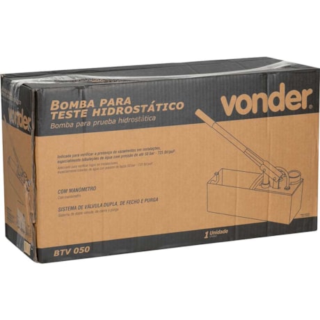 Bomba para Teste Hidrostático 12 Litros BTV 050 6686050000 VONDER-54b1789b-1c60-45a8-bedd-addf5197a807