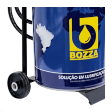 Bomba Pneumática para Graxa com Tambor de 20Kg + Mangueira e Carrinho 11020-R20-G4 BOZZA-49db96f3-d402-4352-8c2a-e9716229b3c9