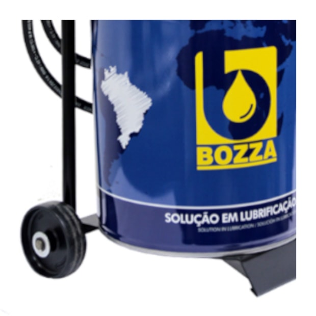 Bomba Pneumática para Graxa com Tambor de 20Kg + Mangueira e Carrinho 11020-R20-G4 BOZZA-38ba4d7d-d869-49b2-9bc2-b43ea96f203b