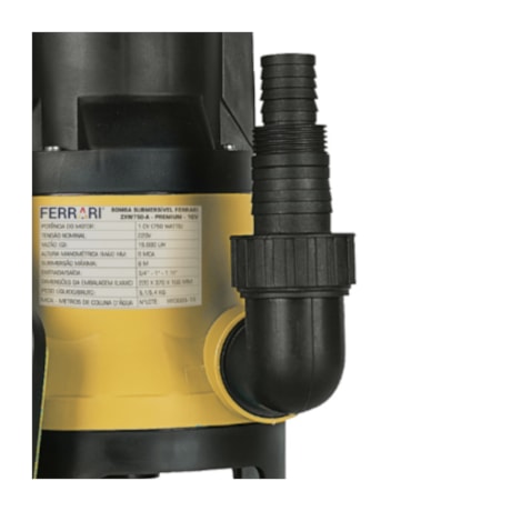 Bomba Submersa para Reservatório 1.1/2 750W 220V 15000L/H ZXW750-A FERRARI-4f5e85d7-d3c9-4840-a2db-3da4746c60e4