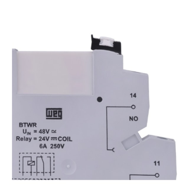 Borne Relé Parafuso 24V 6A BTWR P16E26 WEG-2a234579-f78c-46b3-8d1e-900e8637c320