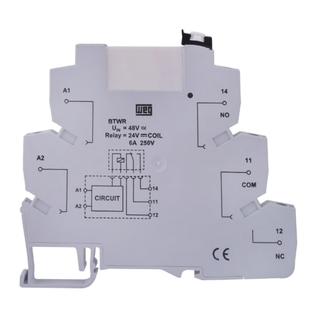 Borne Relé Parafuso 24V 6A BTWR P16E26 WEG-159c5076-4656-4ad3-bc3f-bb6434766d4c