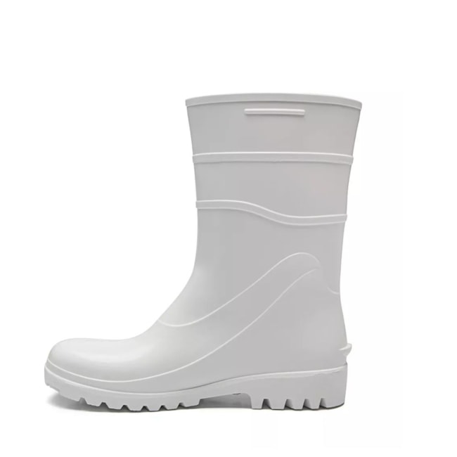 Bota de PVC Cano Curto Branca Acqua Flex CA 37456 82BPC600 BRACOL-8d57c91a-5ecf-4cad-ad9a-b170c4517fc1