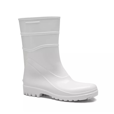 Bota de PVC Cano Curto Branca Acqua Flex CA 37456 82BPC600 BRACOL-27522915-09a4-4f16-88e3-2fe2ef263c83