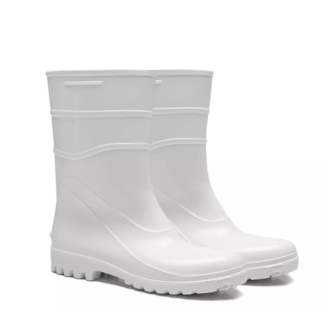 Bota de PVC Cano Curto Branca Acqua Flex CA 37456 82BPC600 BRACOL-d3d47e3b-9352-4db6-8731-427084bc1fdc
