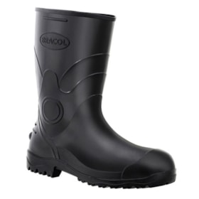 Bota de PVC Cano Curto Preta Acqua Flex 82BPC600