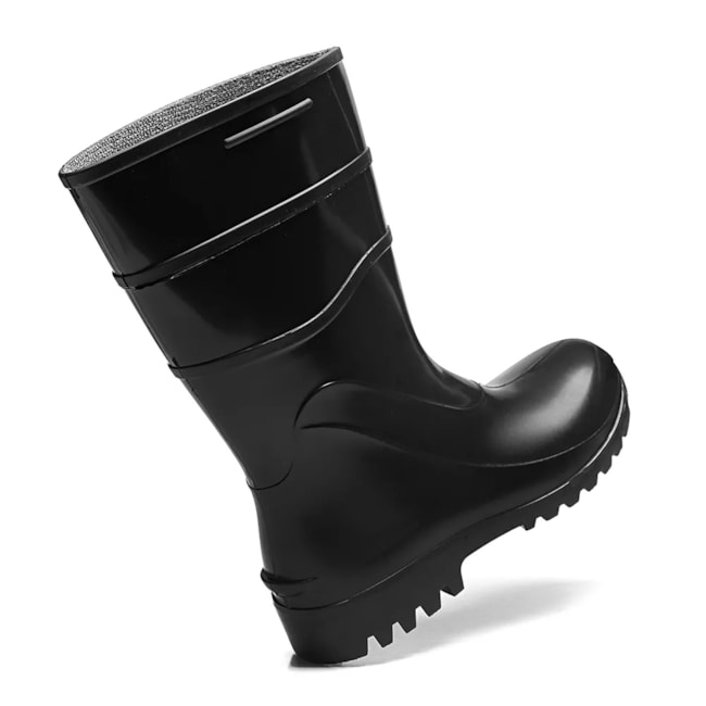 Bota de PVC Cano Curto Preta Acqua Flex CA 37456 82BPC600 BRACOL -4fb603b2-74e9-4e68-92d3-37438c7d973f