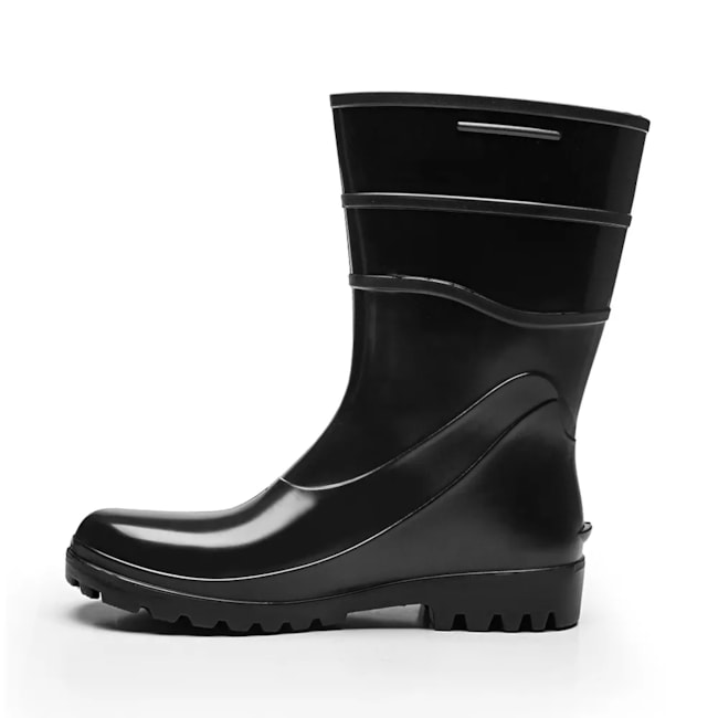 Bota de PVC Cano Curto Preta Acqua Flex CA 37456 82BPC600 BRACOL -111a3c7d-5595-477f-9eb5-14d40a57f70a