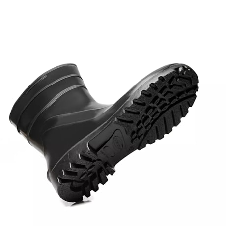 Bota de PVC Cano Curto Preta Acqua Flex CA 37456 82BPC600 BRACOL -61d2715b-9309-4377-a351-3e69ebcb3c31