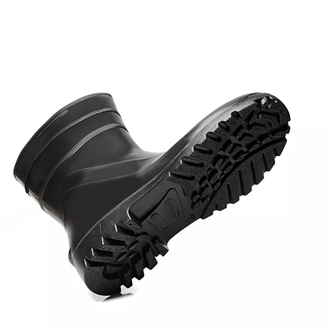 Bota de PVC Cano Curto Preta Acqua Flex CA 37456 82BPC600 BRACOL -96898e73-99fe-4e80-a46b-94572ca6a398