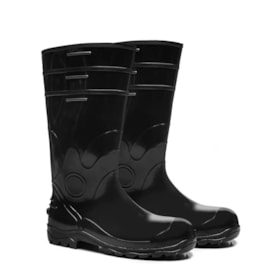 Bota de PVC Cano Longo Preta ACQUA LEV CA 37455 85BPL600 BRACOL