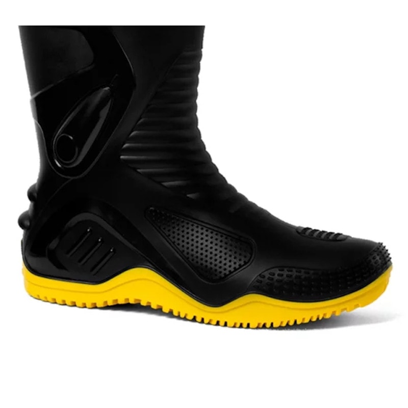 Bota de hot sale borracha motosafe