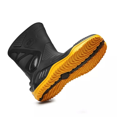 Bota Motosafe de PVC Sola Amarela CA 34798 84BPM600 BRACOL-52dac3e9-85a7-4984-b350-991915429b7a
