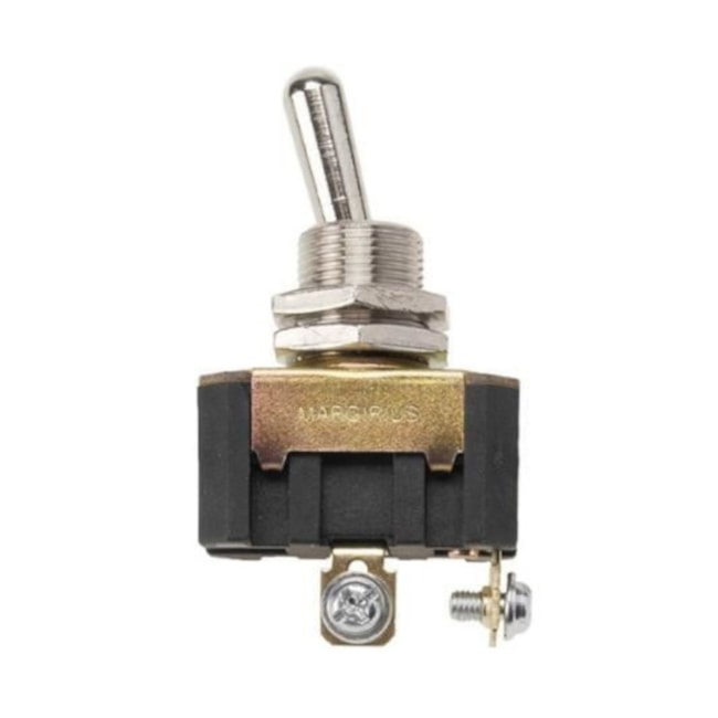 Botão Chave Liga/Desliga com Alavanca Metálica 1P 10A 250V 14123 A1B1P1Q MARGIRIUS-fdba6bbb-c006-47fb-83c7-76bff59a0f3c