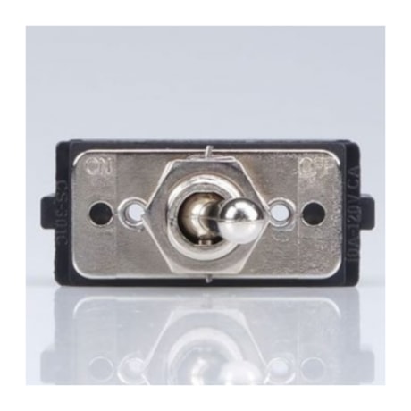 Botão Chave Liga/Desliga com Alavanca Metálica 2P 15A 250V CS-301B S/SS MARGIRIUS-8879f952-24bc-4203-8524-99c29529aafe