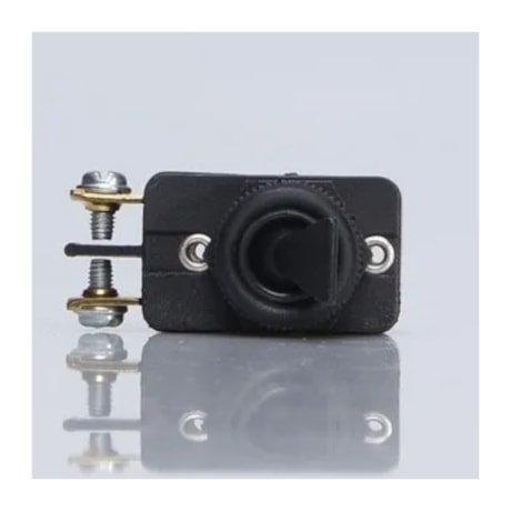 Botão Chave Liga/Desliga com Alavanca Plástica 1P 3A 250V Preto CS-301D AFB2FP1 MARGIRIUS-13053fb8-455c-41cc-ac2a-1a59183eb565