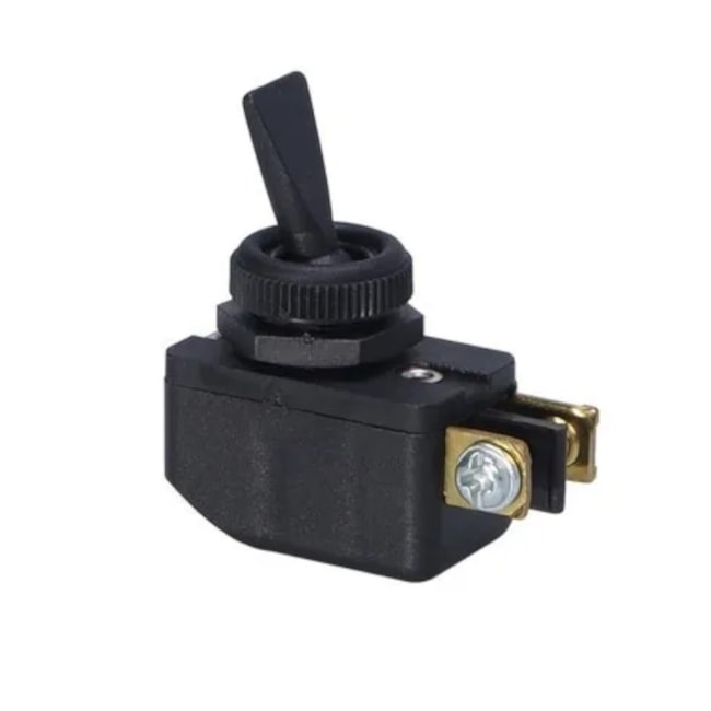 Botão Chave Liga/Desliga com Alavanca Plástica 1P 3A 250V Preto CS-301D AFB2FP1 MARGIRIUS-20fc6bd3-2d38-44a1-a22d-edef9111f73e