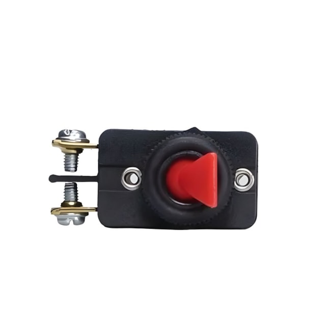 Botão Chave Liga/Desliga com Alavanca Plástica 1P 3A 250V Vermelho CS-301D AEB2FP1 MARGIRIUS-1a8d252d-5b0c-468e-a74a-d8fd260e8110