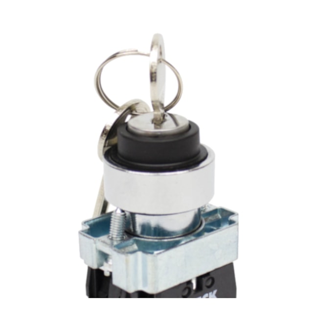 Botão Comutador com Chave D0 Fixa 1-0-2 Metálica 22,5mm SLCM8T0C STECK-7b98bd1e-8735-4eef-ad4b-f4c0bb7e2473