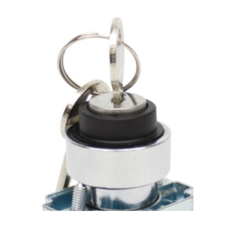 Botão Comutador com Chave T3 Retorno 1-0-2 Metálica 22,5mm SLCM8T3C STECK-a8056aa2-7633-4591-9546-9d078daf241f