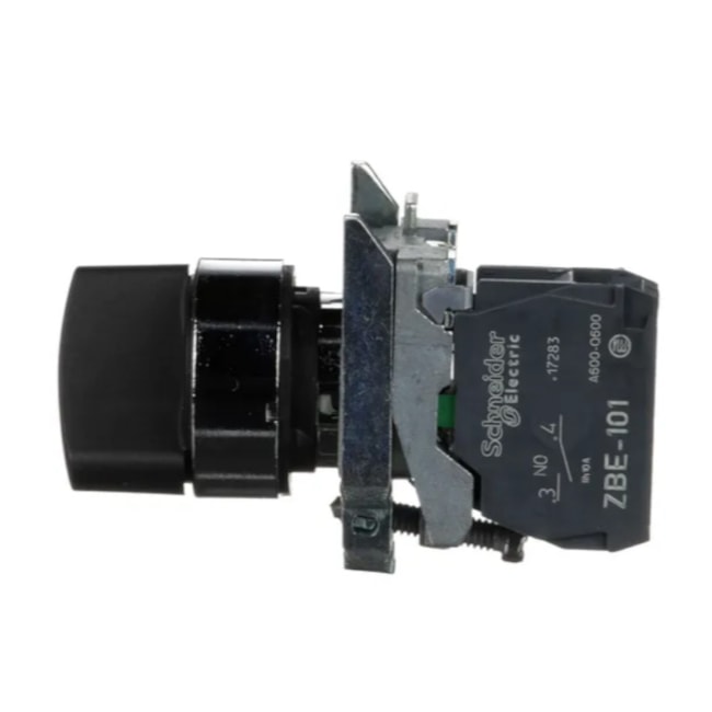 Botão Comutador com Manopla Curta Fixa 0-2 Metálica 22mm 1NA+1NF XB4BD25 SCHNEIDER-be5423f4-2aa0-4b06-8caf-44ef50526d68