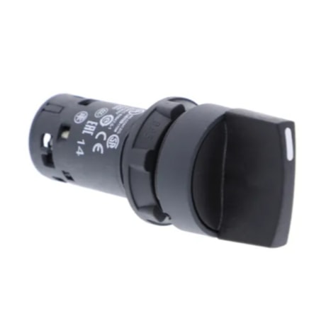 Botão Comutador com Manopla Curta Fixa 1-0-2 Plástica 22,5mm 2NA XB7ND33 SCHNEIDER-0932ef5f-fb17-4211-bd6f-514271a69850