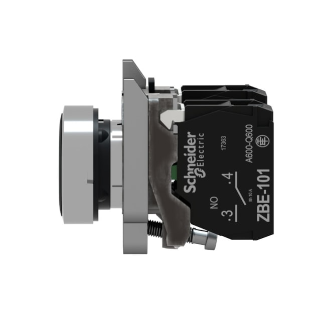 Botão de Impulsão Metálico Preto 22mm NA+NF XB4BA25 SCHNEIDER -b0674c76-2022-40ba-a6c4-b75894a6214a