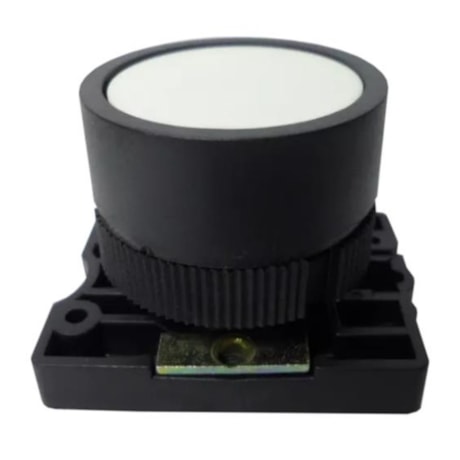 Botão de Impulsão Plástico Branco 22,5mm SLPRN5 STECK-03bdb98c-ef61-4820-8c54-aeb7e3e49065