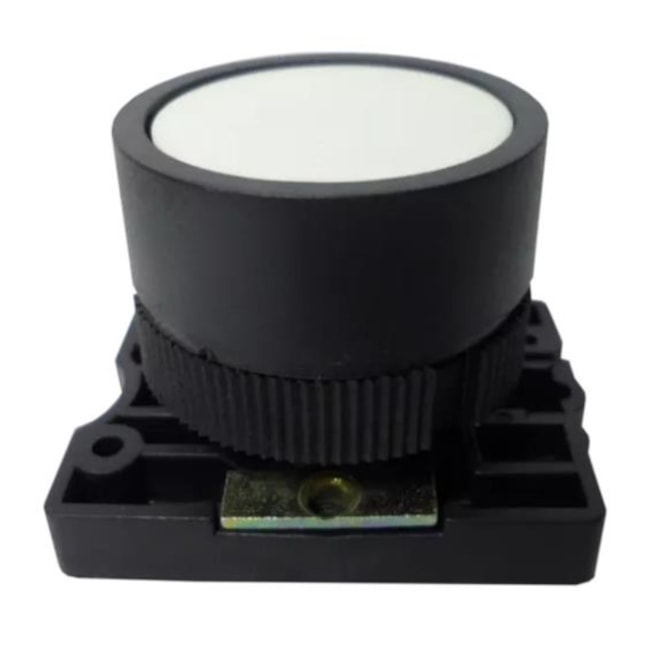 Botão de Impulsão Plástico Branco 22,5mm SLPRN5 STECK-14a4a095-9a74-4239-98a2-040e8c5ed4cd