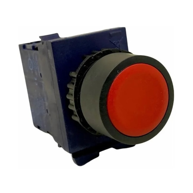Botão de Impulsão Plástico Vermelho 1NA 22,5mm BF1010000003VF WEG-8708a301-cce0-4b9d-98ab-c06a0b36594c