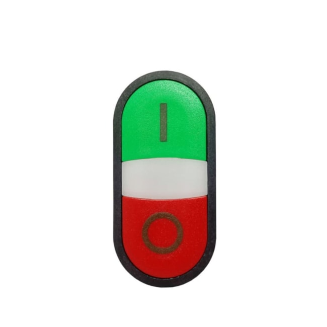 Botão Duplo Verde e Vermelho Plástico 1NA 1NF 22MM BD110000003VF WEG-e1aa4dc4-0fc6-4215-b2a7-c5516c69fe41