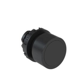 Botão Impulsão Redondo Faceado 1NA Preto 22.5mm BF5100000003VF WEG