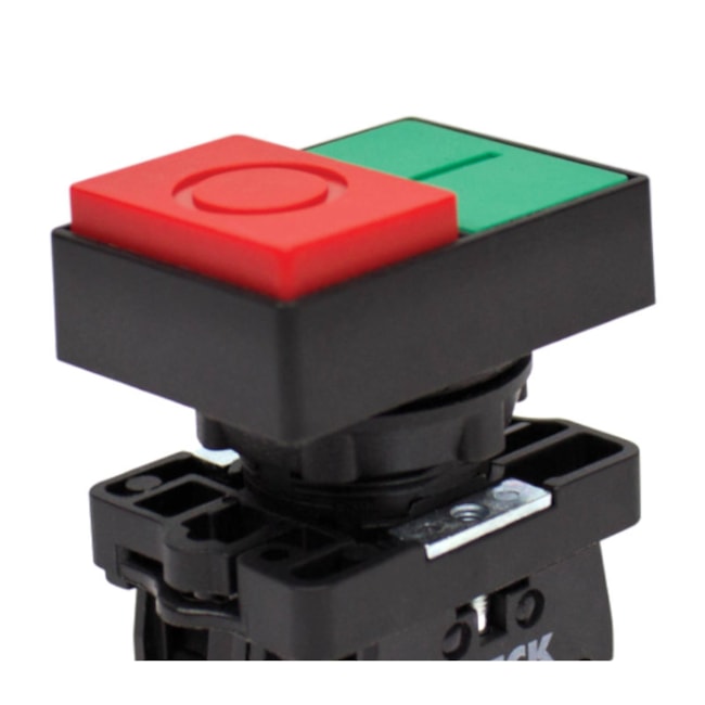 Botão Liga/Desliga Duplo Plástico Saliente 22,5mm SLPDN STECK-bebab4a4-b756-47cc-8afe-ba4e86781466