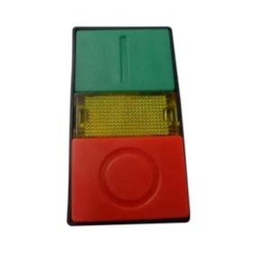 Botão Liga/Desliga Duplo Plástico Saliente Luminoso 22,5mm SLPDL STECK