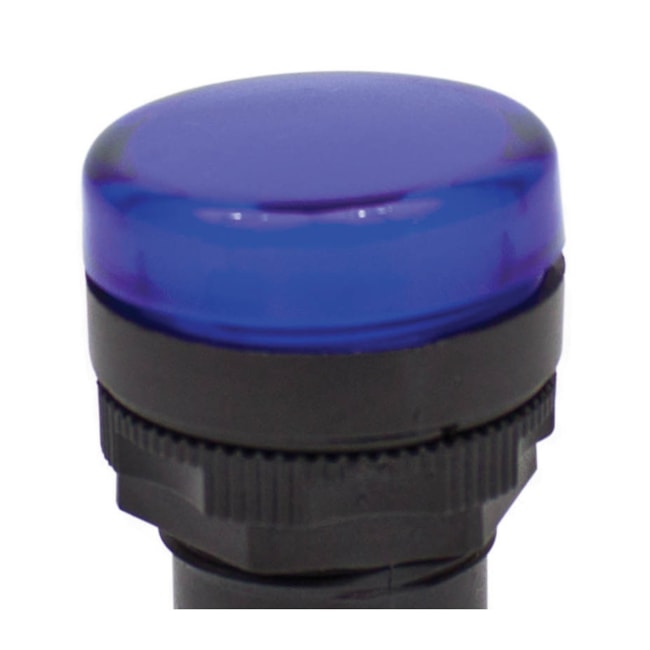 Botão Sinaleiro LED Azul 220V SLDS2204FP STECK-5cebb211-552e-4d51-839d-49d128b1c125