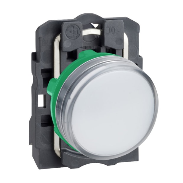 Botão Sinaleiro LED Branco 220V XB5AVM1 SCHNEIDER-ec04d5aa-ebb5-47d2-bd0b-fbba30dc72b3