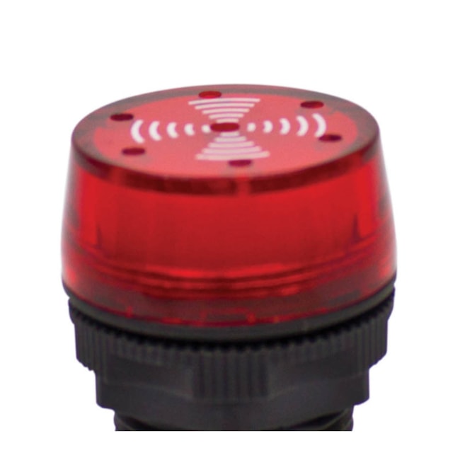 Botão Sinaleiro LED Sonoro Vermelho 24V SLG241 STECK-32720fa6-5d30-4686-8ae6-930839c7fd3c