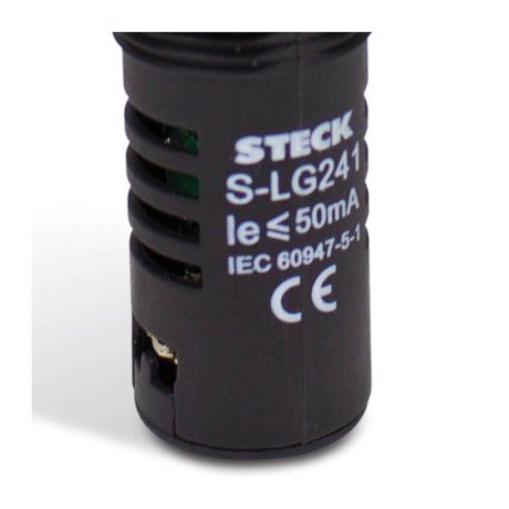 Botão Sinaleiro LED Sonoro Vermelho 24V SLG241 STECK-81a95eda-12e0-4a53-a215-28b07a56a93d