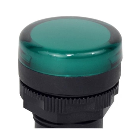 Botão Sinaleiro LED Verde 220V SLDS2202FP STECK