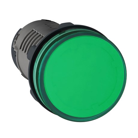 Botão Sinaleiro LED Verde 220V XA2EVM3LC STECK