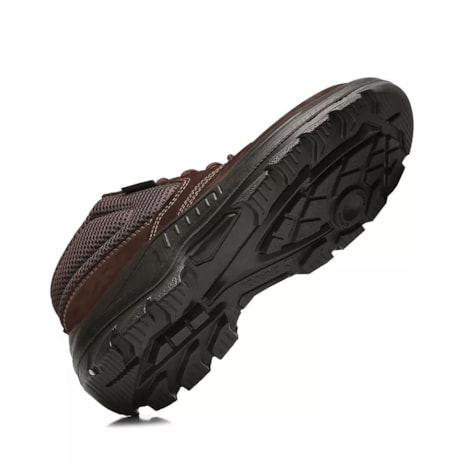 Botina de Segurança Couro Nobuck sem Biqueira Solado Bidensidade Marrom 4031BAEN4600EL BRACOL-c148c748-3aff-4194-8b3b-b3c33737feb2